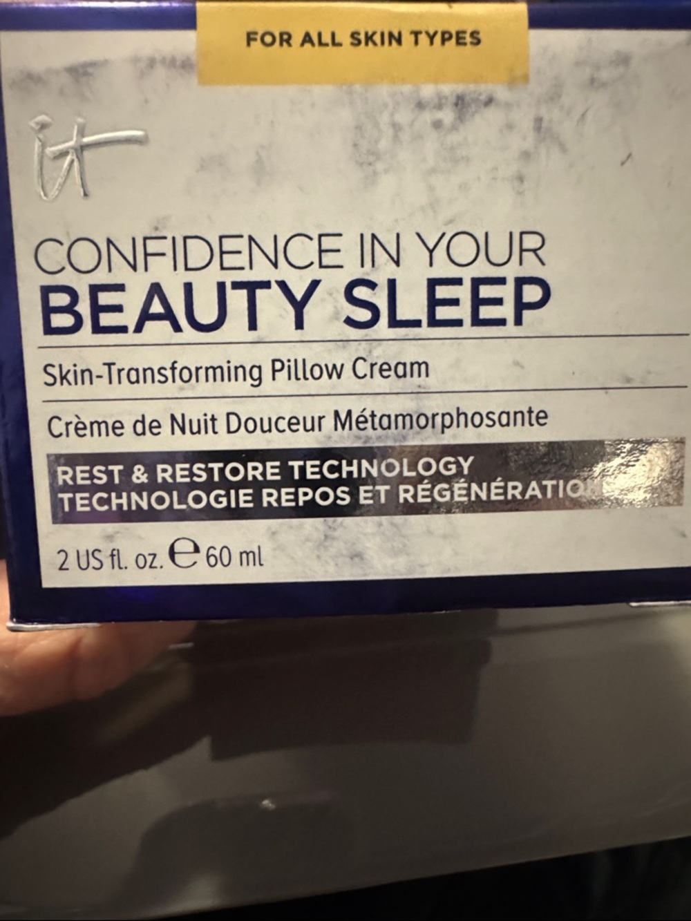 IT Cosmetics Confidence In Your Beauty Sleep Pillow Cream - for all skin types